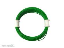 Schönwitz 50929 - 10 Meter Ring Miniaturkabel Litze flexibel LIVY 0,04mm² grün