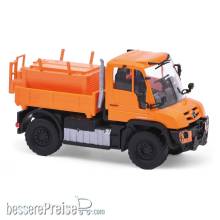 Busch 50932 - Mercedes-Benz Unimog U430 mit Asphalt-Thermofass
