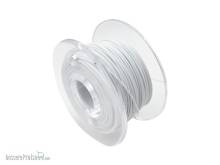 Schönwitz 50941 - 10 Meter Spule Mikrokabel Litze flexibel FEP 0,014mm² weiß