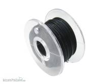 Schönwitz 50946 - 10 Meter Spule Mikrokabel Litze flexibel FEP 0,014mm² schwarz