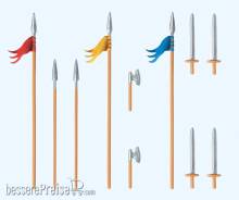 Preiser 50949 - 1:25 Normannische Waffen