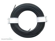 Schönwitz 50952 - 10 Meter Ring Miniaturkabel Litze flexibel LIY 0,14mm² schwarz