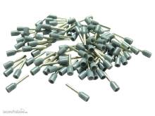 Schönwitz 50978 - 100 Aderendhülsen isoliert 0,14mm² N grau DIN 46228 Teil 4