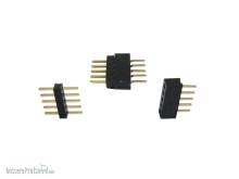 Schönwitz 50983 - Micro Stiftleiste Steckverbinder RM 1.0 5 polig Stecker + Buchse
