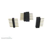 Schönwitz 50984 - Micro Stiftleiste Steckverbinder RM 1.0 6 polig Stecker + Buchse