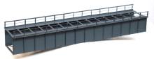 Hack Brücken 51000 - Blechträgerelement für amerik. Trestle Bridges, 350mm lang, mit Geländer - Typ TG350