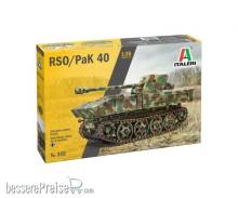 Italeri 510000355 - 1:35 7.5cm RSO with PAK40