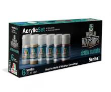 Italeri 510000447 - Acryl Set World of Warships Camouflage