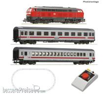 Roco 5100017 - Analog Start Set: Diesellokomotive BR 218 (ROCO LINE), DB AG