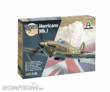 Italeri 510002838 - 1:48 Hurricane Mk 1 Aces
