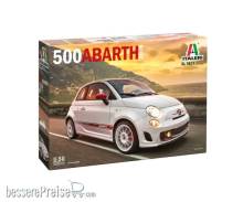 Italeri 510003674 - 1:24 Fiat 500 Abarth (2008)