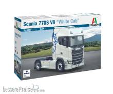 Italeri 510003965 - 1:24 Scania 770 S V8 ´White Cab´