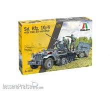 Italeri 510006395 - 1:35 Sd. Kfz. 10/4 mit FLAK 30 und Crew