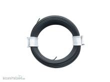 Schönwitz 51006 - 10 Meter Ring Miniaturkabel Litze LIFY 0,05mm² schwarz