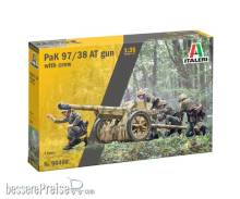 Italeri 510096460 - 1:35 Pak 97/38 Pz-Abwehrkanone m.Manns.
