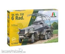Italeri 510097032 - 1:72 Sd.Kfz. 232. 6 Rad
