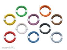 Schönwitz 51021 - 10x 10m Ring Miniaturkabel Litze hochflexibel LIFY 0,05mm²
