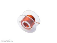 Schönwitz 51050 - 10m Spule Kupferlackdraht Lackdraht orange 0,1mm extra dünn
