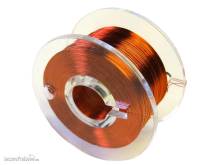 Schönwitz 51059 - 100m Spule Kupferlackdraht Lackdraht orange 0,1mm extra dünn