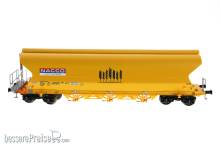 NME 511659 - Getr.wag. Tagnpps 101m³, orange, NACCO, geänd. Wagennummer: 3380 0764 090-1 - AC