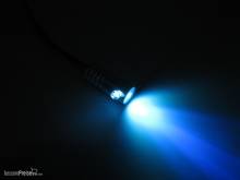 Schönwitz 51199 - LED Adapter für Lichtwellenleiter Lichtleiter LWL Leuchtfarbe hellblau