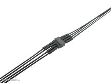 Schönwitz 51230 - 4 Stück Micro Steckverbinder 4-polig Stecker Buchse mit 0,04mm² Litze