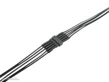Schönwitz 51231 - 4 Stück Micro Steckverbinder 5-polig Stecker Buchse mit 0,04mm² Litze