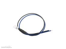 Schönwitz 51238 - 10 Stück LED 5mm klar mit Anschlusskabel und Widerstand blau