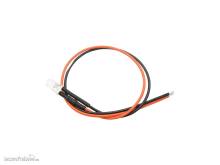 Schönwitz 51239 - 10 Stück LED 5mm klar mit Anschlusskabel und Widerstand orange