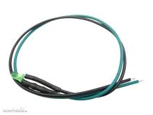 Schönwitz 51249 - 10 Stück LED 3mm eingefärbt mit Anschlusskabel und Widerstand grün diffus