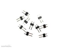 Schönwitz 51257 - 10 Stück Micro Stecker 2 polig Stiftleiste Steckverbinder RM 2.54