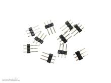 Schönwitz 51259 - 10 Stück Micro Stiftleiste Steckverbinder RM 2.54 3 polig Stecker