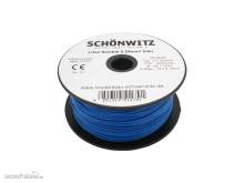 Schönwitz 51279 - 100 Meter Miniaturkabel Litze flexibel LIY 0,25mm² blau