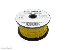 Schönwitz 51280 - 100 Meter Miniaturkabel Litze flexibel LIY 0,25mm² gelb