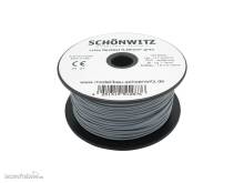 Schönwitz 51287 - 100 Meter Miniaturkabel Litze flexibel LIY 0,25mm² grau