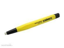 Schönwitz 51391 - Glasfaserradierer Glasradierer Glasfaserstift Polierstift 4mm gelb