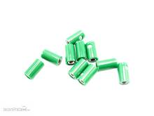 Schönwitz 51403 - 10 Stück Querlochstecker Buchse Kupplung Muffe 2,6mm grün
