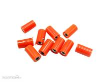 Schönwitz 51409 - 10 Stück Querlochstecker Buchse Kupplung Muffe 2,6mm orange