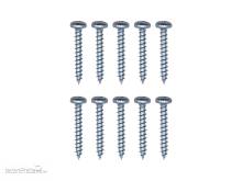 Schönwitz 51605 - 10 Stück Spanplattenschrauben Schraubenset 3x20mm Kreuzschlitz verzinkt