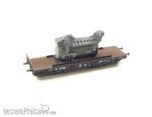 Modellbahn Engl 517 - Ludmilla Motorblock 3, unter Plane, gealtert