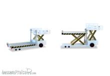 Herpa 520621-001 - Container Loader - weiß (2 Stück)