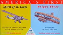 Glencoe Models 523102 - 1/110/100 Spirit of St. Louis, Wright Flyer
