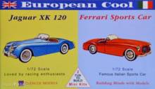 Glencoe Models 523604 - 1/72 Jaguar XK 120, Ferrari