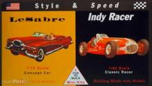 Glencoe Models 523608 - 1/72/50 Le Sabre / Indy Racer
