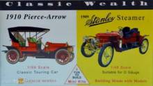 Glencoe Models 523609 - 1/59/48 1910er Pierce-Arrow, 1909er Stanley Steamer