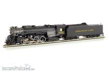 Bachmann 52405 - Chesapeake & Ohio® Kanawha #2705 -DCC Sound (HO 2-8-4 Berkshire)