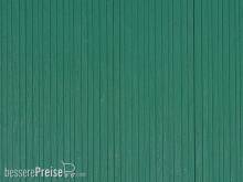 Auhagen 52419 - 1 Dekorplatte Bretterwand grün lose