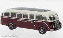 Brekina 52432 - Mercedes LO 3500, dunkelrot,