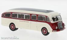 Brekina 52433 - Mercedes LO 3500, rot/weiss, Deutsche Reichsbahn, 1936
