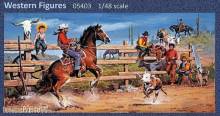 Glencoe Models 525403 - 1/48 Westernfiguren